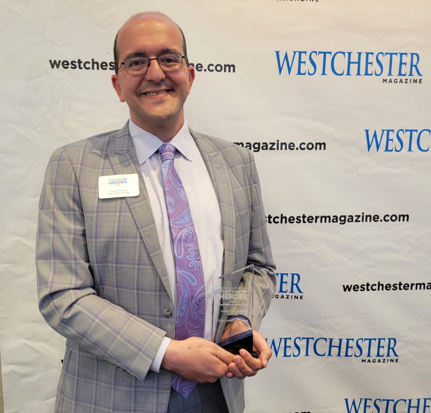 Joseph Pizzimenti Is A Healthcare Hero featured image.