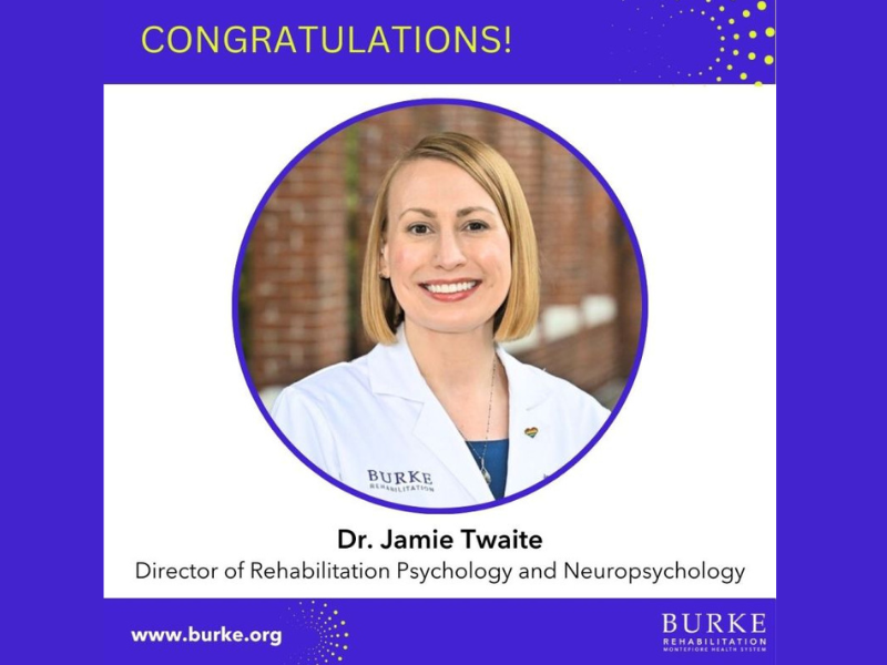 Burke Rehabilitation Names New Director featured image.
