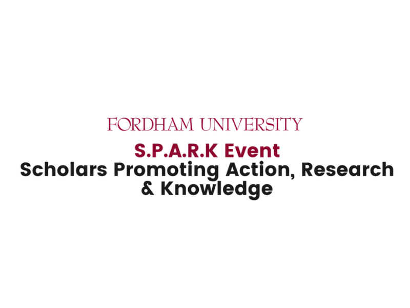 Fordham Presents Innovative Research at S.P.A.R.K. Event featured image.