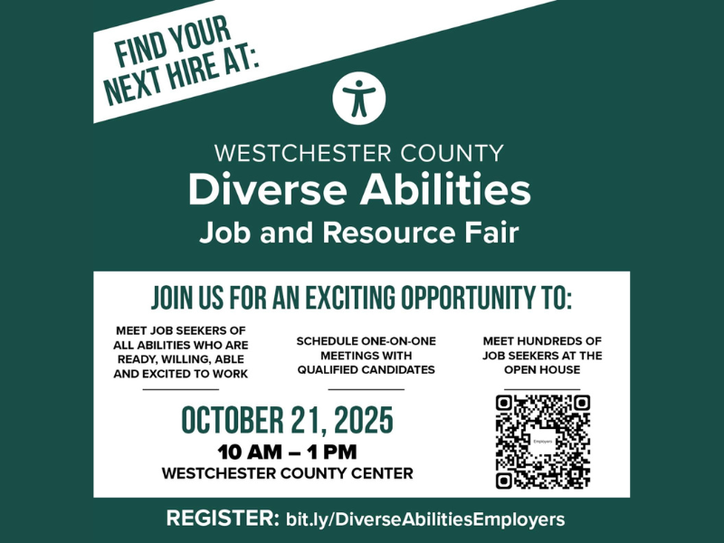 Westchester's Diverse Abilities Job Fair featured image.