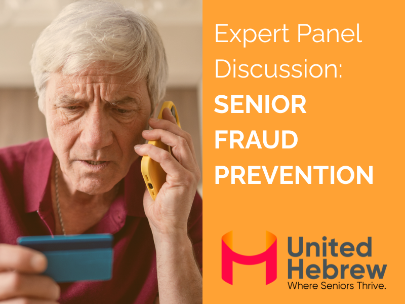 United Hebrew Protects Seniors From Fraud featured image.